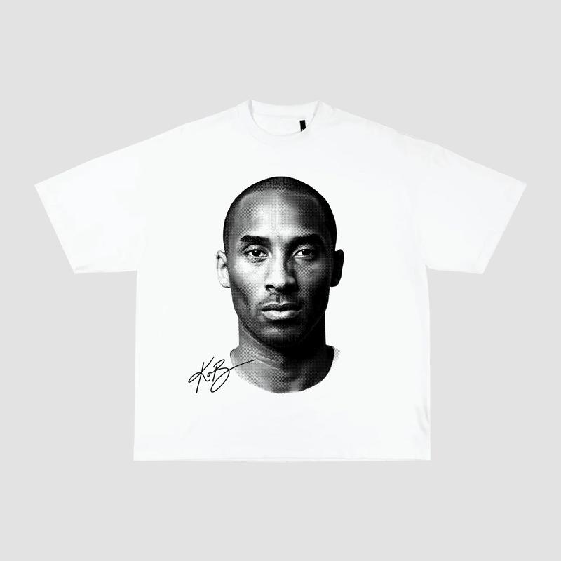

Kobe Bryant Portrait Graphic Design Basketball Streetwear Unisex T-Shirt S