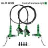 IIIPRO C5X4 Ultralight 4 Piston Bicycle Hydraulic Brake 850/1550mm MTB Brake Cooling Oil Pressure AM DH Road Bike Disc Brake
