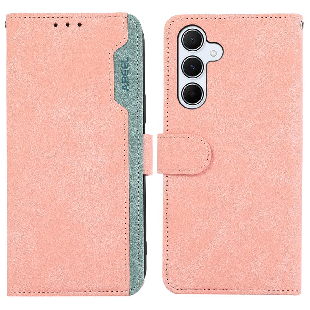 For Samsung Galaxy A36 5G Case Color Splicing Leather Flip Phone Cover RFID Blocking