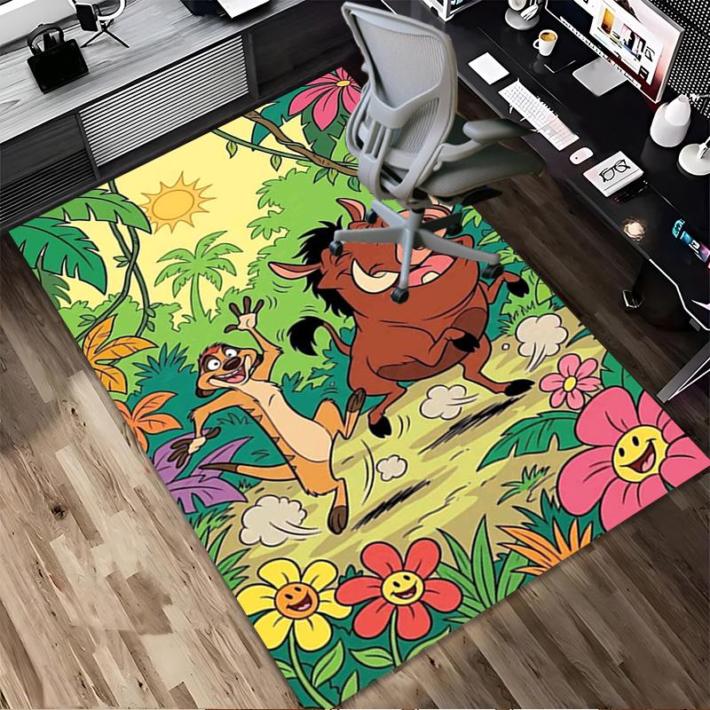 Jungle Friends Living Room Nonslip Area Rug Soft Carpet For Bedroom Game Playroom Sofa Office Home Decor Doormat Christmas Gift C922137