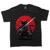 Samurai Cat Warrior Japanese Cat Ninja Cat Anime Samurai Cat T-Shirt