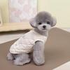 Pet Dog and Cat Clothes Teddy Bichon Schnauzer Small Dog Thickened Anti-shedding Vest