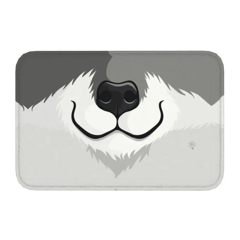 Pug Colorful Pugs Art Dog Pet Lover Floor Door Bathroom Kitchen Mat Anti-Slip Indoor Cute Pet Doormat Toilet Entrance Carpet Rug