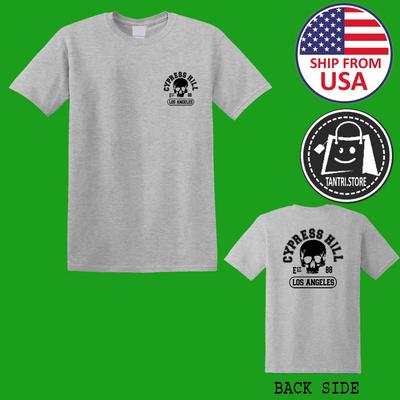 Cypress Hill Est. 1988 Men's Grey Size S To 5XL