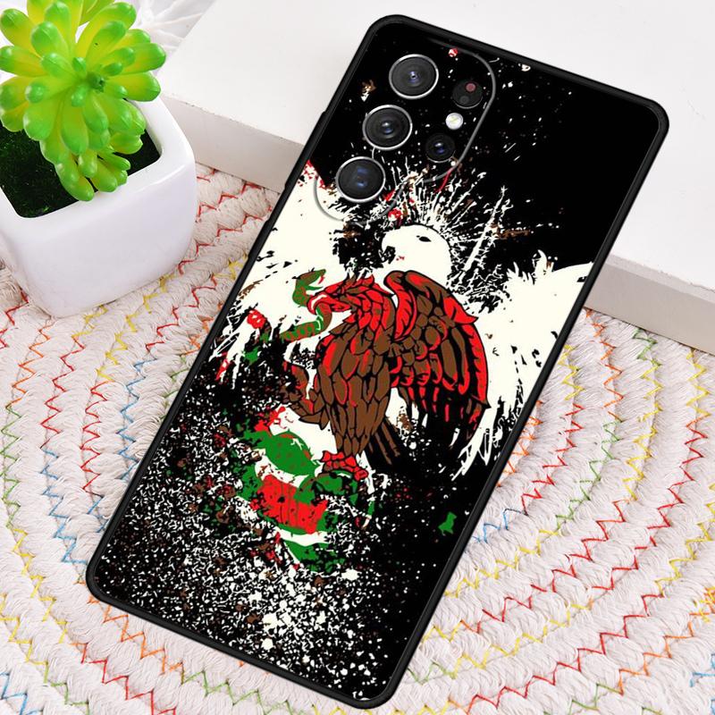 Mexico Flag Mexicanos Silicone Phone Case For Samsung Galaxy Note 10 Pro S26 S25 S24 S23 S22 S21 Plus S25Ultra Capa Cover