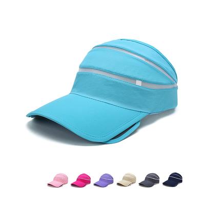 Neue skalierbare Baseballkappen für Damen Herren Sommer Outdoor Sport Schnelltrocknend Patchwork Mesh Sonnenhut Radkappen Sonnenschutzkappe
