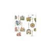DIY Diamond Painting Keychain Crystal Rhinestone Kit Single Side Full Drill Gem Art Crafts Point Drill Pen Gift Set
