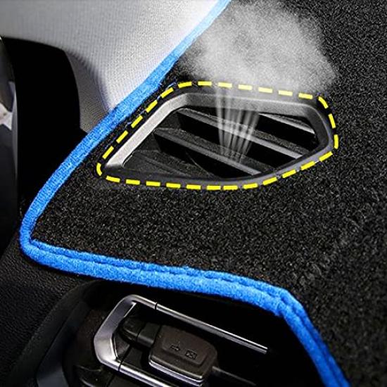 Dashboard Mat Fits Toyota LHD RHD Dash Mat Carpet Cape Sunshade Pad Rug Car Automotive Inner Dashboard Cover RHD Black Allion/Premio 2007-2021 Anti-UV