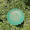 Iron Bird Feeder Ground Plugin Durable Bird Feeding Dish Bird Raising Tool Bird Water Bowl  Outdoor