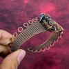 Copper Watermelon Tourmaline Bangle Copper Wire Wrapped Jewelry Adjustable Bangle