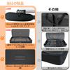 ARUISIFX Keyboard Case for 88 Keys Electronic Piano 10mm Full Pearl Cotton 600D Oxford 2 Fixing 5 Large Handbag Shoulder 138 x 38 x 18cm 88 - Case, +