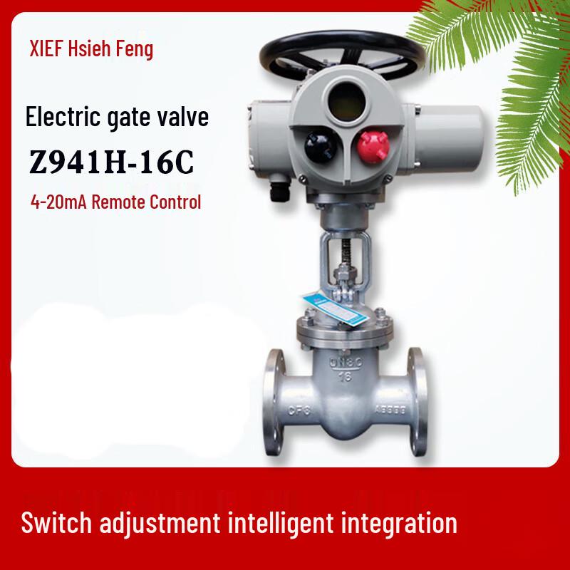Kalei Electric Flange Gate Valve Z941H-16C CN plug (adapter included)