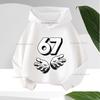 Long Sleeve Graphic Funny 67 Cute Children's Hoodies Hooded Sweatshirt Casual Fashion Novelty Fleece Boy Girl Kid Warm Pullover