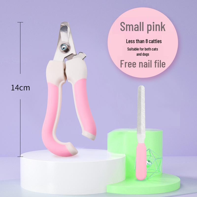 "Pet Nail Clippers for Cats and Dogs, Anti-Scratch, Cat-Specific Design"