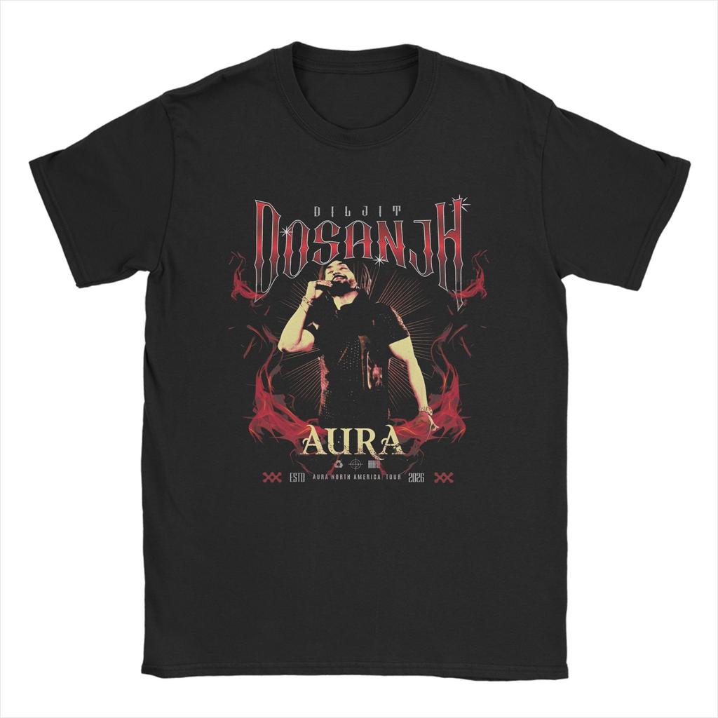Maglietta Tour Diljit Dosanjh per Unisex Donna Idea Regalo Magliette Abbigliamento in Cotone
