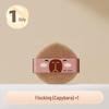Capybara Dual-Use Beauty Puff: Soft, Non-Absorbing Makeup Setting Powder Puff
