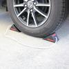 Meltec Car Tire Stopper Rubber Pack of 2 Meltec FTW-01 Compatible with all light 4 to passenger cars Includes 4 reflective stickers and strings