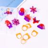 Crystal Epoxy Resin Rings Silicone Mold Attractive Silicone Rings Adornment Molds for  Crystal Resin Rings Accessory
