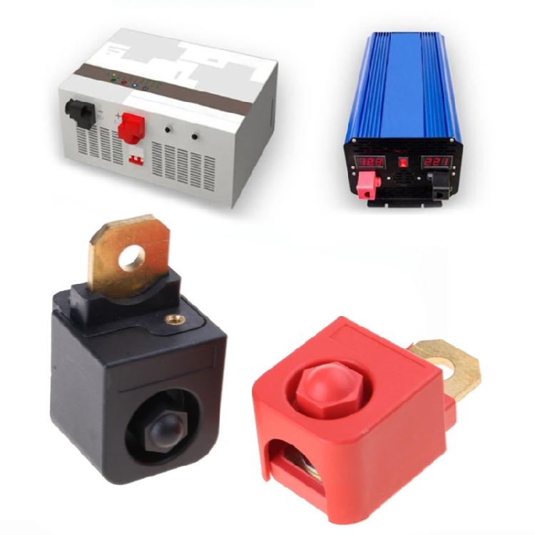 2 Pcs 300A Inverter Terminal Binding Post Pure Copper Electrical Equipment Parts