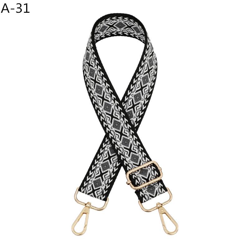 New Diamond Pattern Adjustable Crossbody Shoulder Strap for Women's Handbags