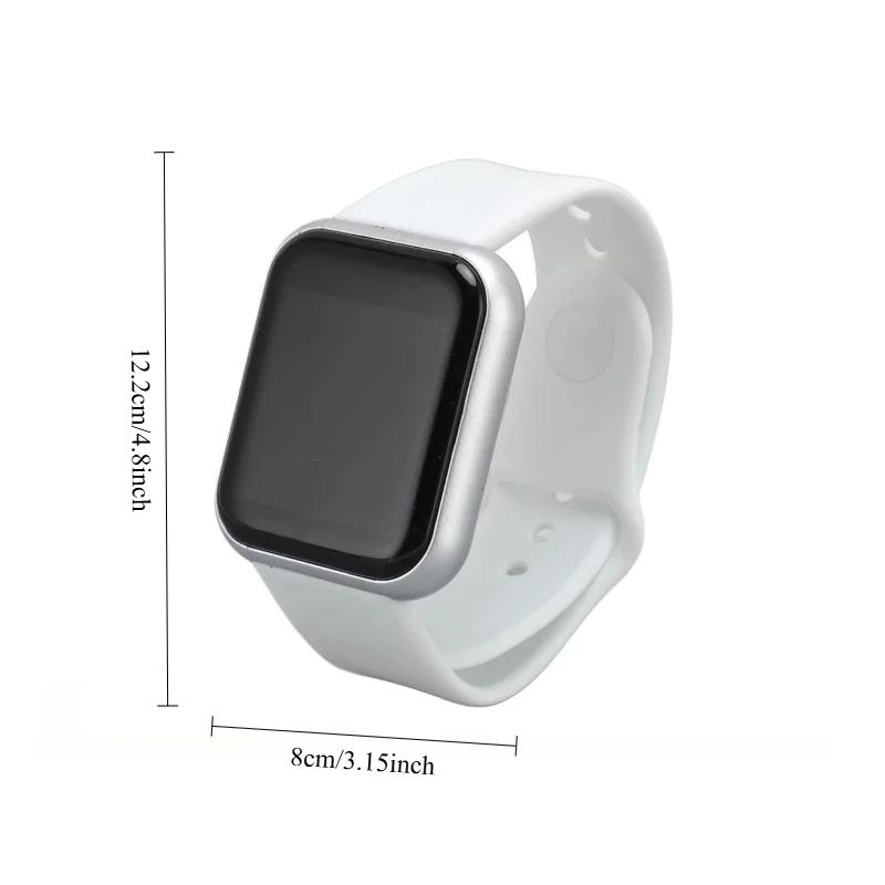 Smart Watch for Men and Women: Fitness Sport Bracelet with Bluetooth Music Control