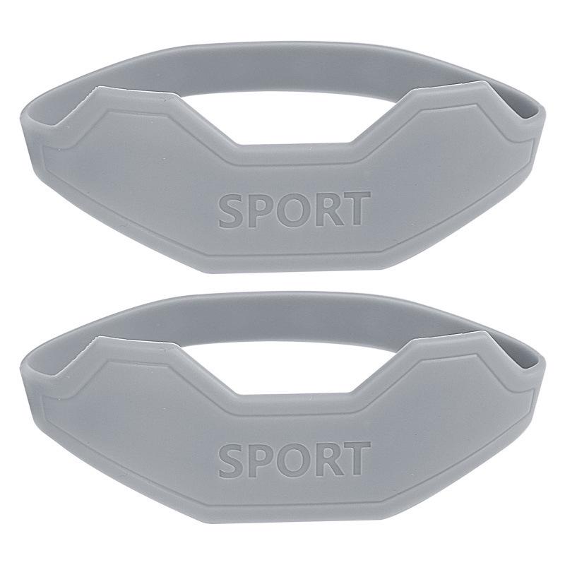 Silicone Knee Brace and Jump Rope Set for Outdoor Sports - Shock Absorption and Compression Support with Elastic Fixation and Patella Protector.