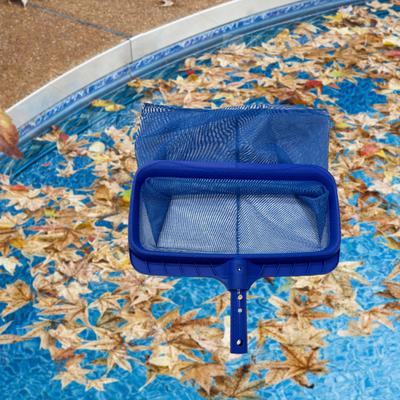 Pool-Skimmernetz mit großem Fassungsvermögen, Reinigungsnetz für Schwimmbecken, Müllrechen zur Reinigung von Whirlpools, Teichen, Pools und Springbrunnen