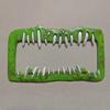 Halloween Horror License Plate Frame Universal Fit Simple Installation Weather-Proof