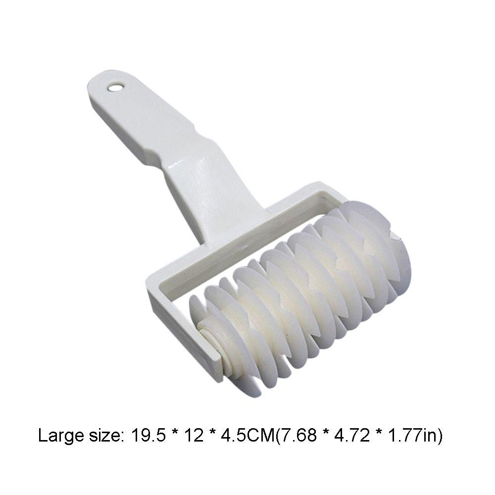 White Pastry Cutter Reusable Pastry Lattice Roller Lattice Dough Cutter  Pizza and Biscuits