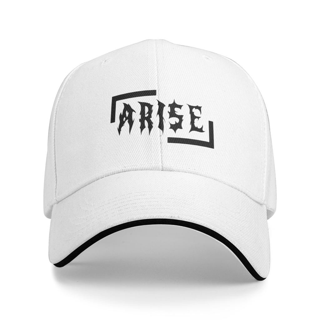 Summer Casual Baseball Cap Black Raise Solo Leveling Running Hippie Trucker Hat For Couple Women Sun Visor Streetwear Caps