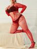 Erotic Mesh Clothes Fashion Lingerie Set Hot Babydoll Costumes Women's Sexy Tights Full Bodystockings Fishnet Hollow Jumpsuit