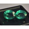 Parti Sapphire Natural 8-10 Ct Oval Cut Pair Beautiful Certified Loose Gemstone
