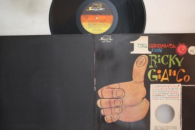 LP Record RICKY GIANCO - Una Giornata Con Ricky Gianco JGR73000 JAGUAR 1963 Italy Rock Used