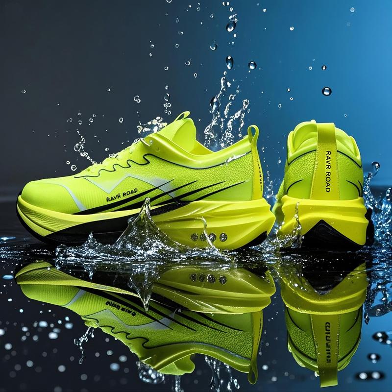 Zapatillas de Running con Amortiguación para Hombre Adecuadas para Corredores Pesados con Cordones Deportivas para Mujer Antideslizantes para Exterior Zapatillas Masculinas Cómodas para Tenis