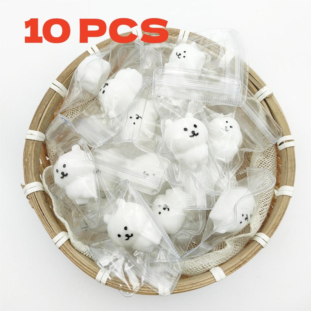 Creative Cartoon Cute Xiao Bi Ga Self deprecating Xiong Tuanzi Stress Relief Toy Funny Playing Rebound Animal Pinching Toy