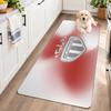 Flannel Kitchen Mat Monaco FC Soft Area Rug Non Slip Floor Carpet Home Decoration