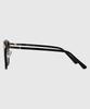 Tuditeo Yok Daily Round Uv-Blocking Nylon Lens Sunglasses C1 Black
