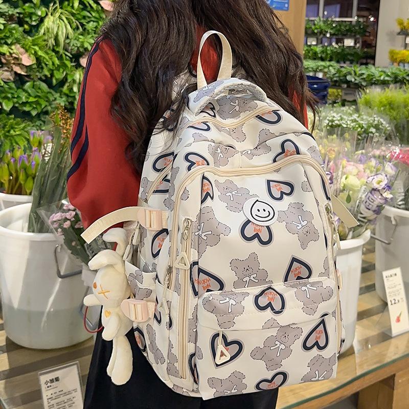Primary School Girl Junior High School Student Backpack High School Student College Student High looking Men Backpack