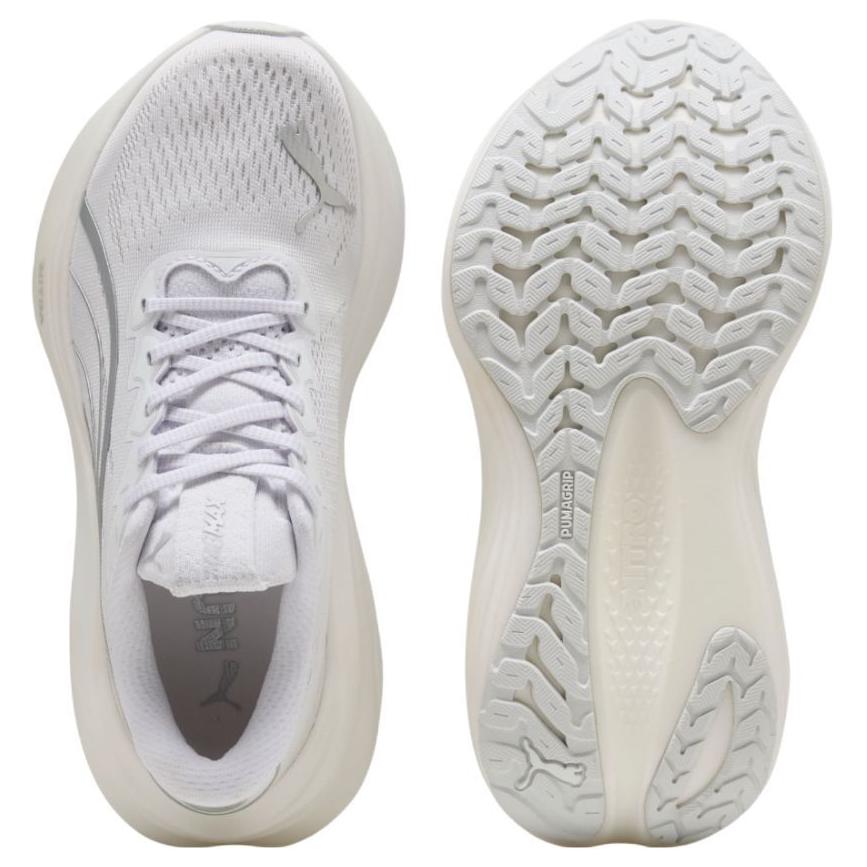 Puma  MagMax Nitro White Silver Women Sneakers 310089-06