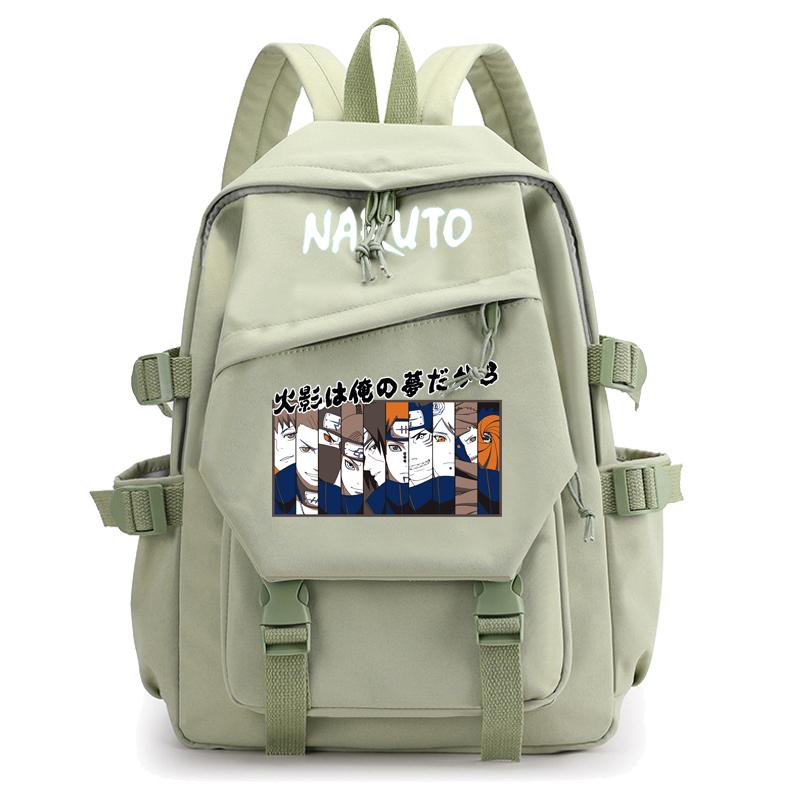 Anime-bedruckter Rucksack für Teenager und Mädchen, Rucksack für den Schulanfang, Aufbewahrungstasche mit großer Kapazität, niedliche Cartoon-Büchertasche, Geschenk für Kinder