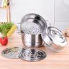 Wutuo 3-Layer 304 Stainless Steel Steamer Pot