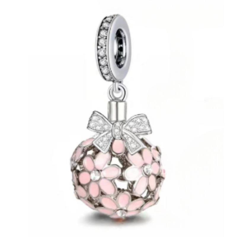 100% Copper Colorful Rubik'S Cube Butterfly Cat Peacock Daisy Charm Beads Fit Original Bracelet Diy Jewelry