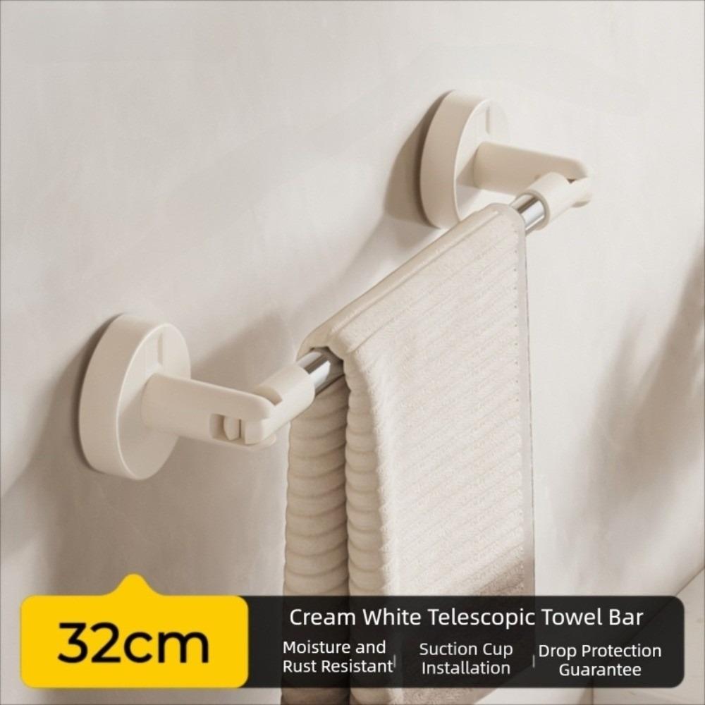 Nail Free Installation Bathroom Towel Rack Retractable Shoe Storage Shelf  Home