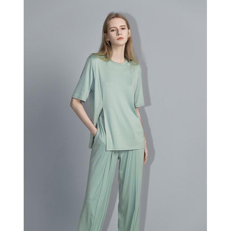 De Mana Women s Casual Two-Piece T-shirt & Pants Set S