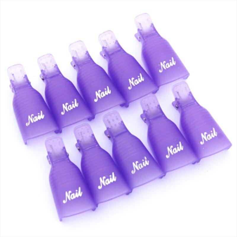 NN75 ACRYLIC GEL HYBRID REMOVAL CLIPS 10pcs