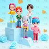 Kids New Year Gift Idea : Anime-Style PVC Action Figure Set, Cool Desktop Collectible Decor