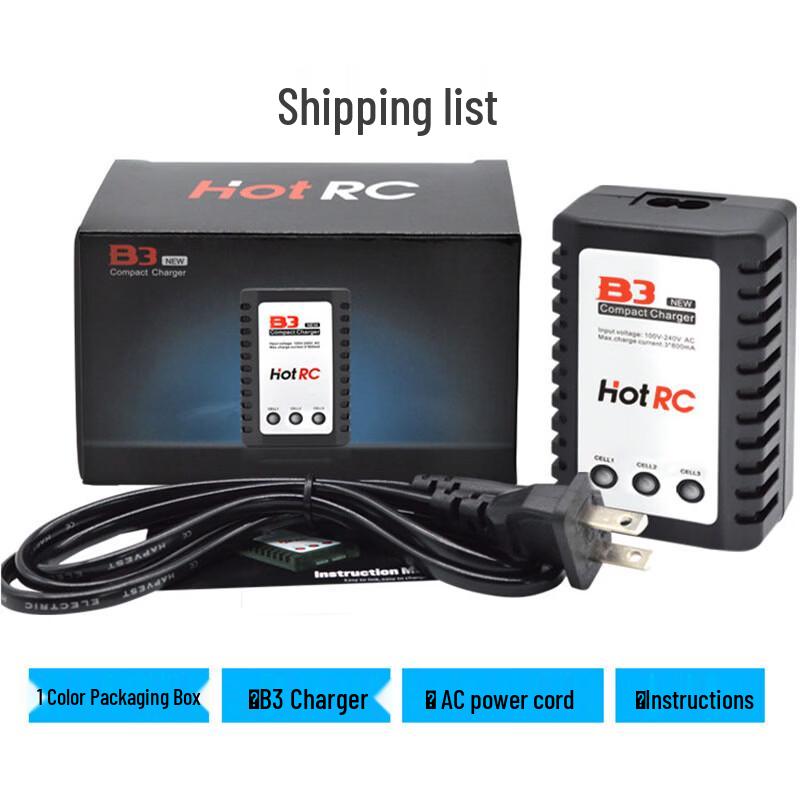 

HOTRC B3 Lipo Battery Balance Charger