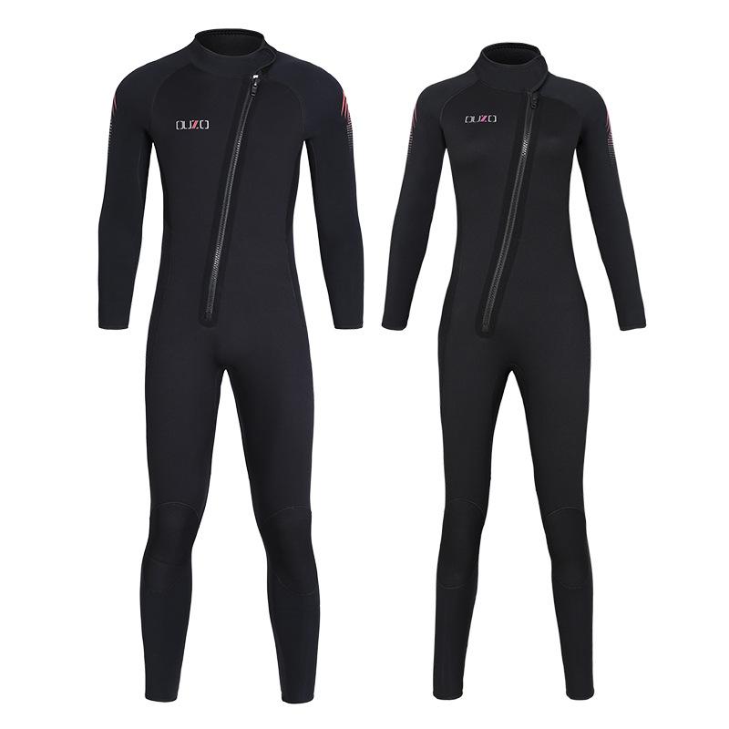 3mm/5mm Neoprene Wetsuit CR Hyperelastic Diving Suit Spearfishing Swimsuit Men Women Full Body Winter Thermal Scuba Diving Suits