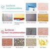 10PCS Self Adhesive Tile Wall Sticker Home Decor 3D Pvc Sticker Covers For Kitchen Cupboard Bathroom Waterproof Wallpaper