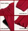 Newlywed Couple Red Cotton Pajama Set: Long Sleeve, Festive, Plus Size, Men's and Women's Home Wear for Spring and Autumn